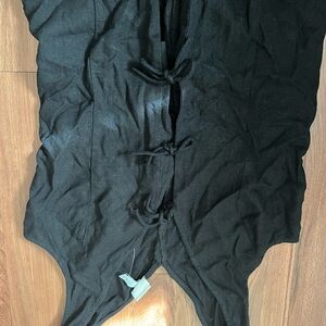 Black Long Sleeve Women's Top